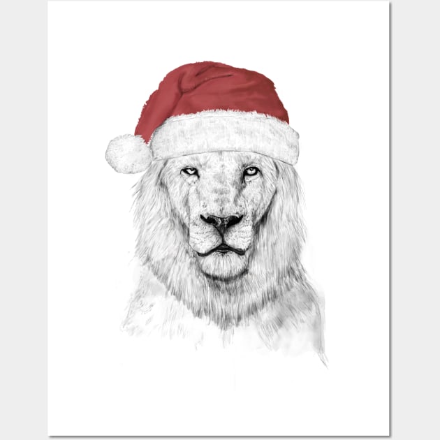 Santa lion Wall Art by soltib